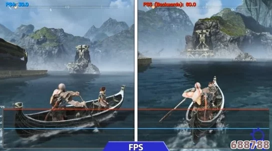《战神5》PS4 vs PS5：画质与性能巅峰对决，全方位对比震撼视频