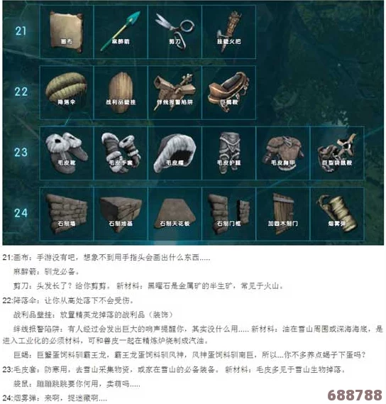 方舟生存进化：全物品代码大全，助你游戏进阶无压力！