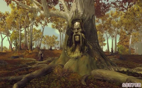 魔兽世界：瑞恩伍德巨树的隐秘之地，探索奇幻森林的壮丽坐标！