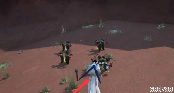 太荒初境：木灵三针花绝美采集地全指南，探索神秘自然瑰宝！