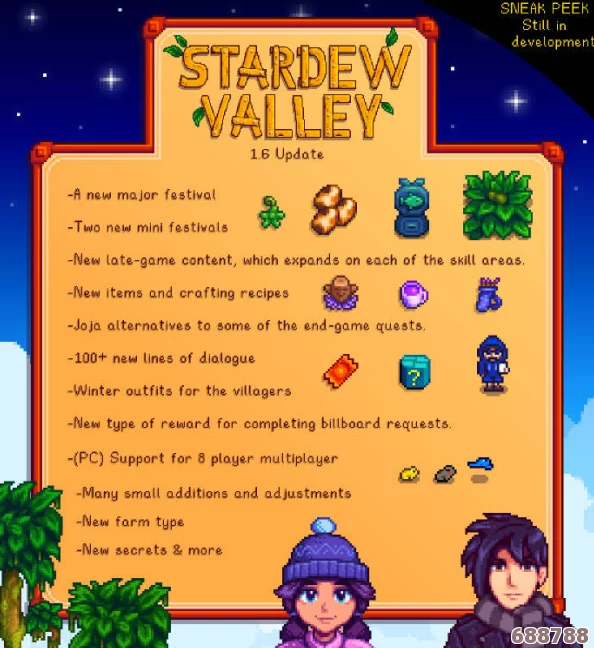 探索全新视觉盛宴！星露谷物语UI2版，沉浸式田园风光等你邂逅！