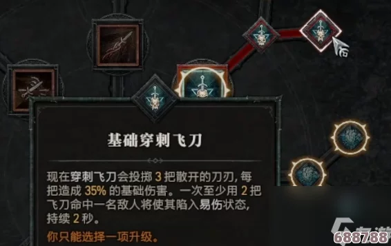 暗黑4终极攻略：游侠飞刀索命流，精准斩杀的艺术玩法解析！