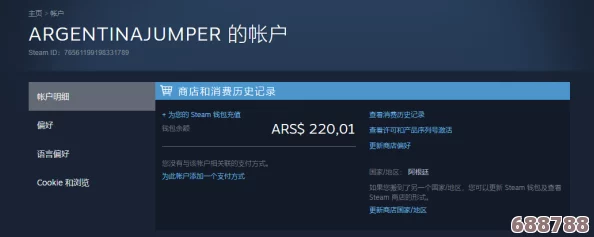 解锁Steam阿根廷区购物新姿势：全面指南与支付方法