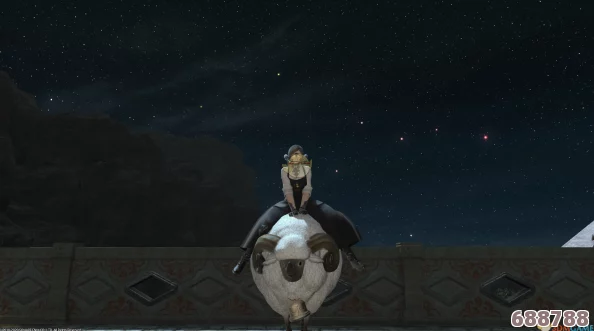 FF14：如何解锁稀有白化黑羊坐骑，尊享独特骑乘风采！