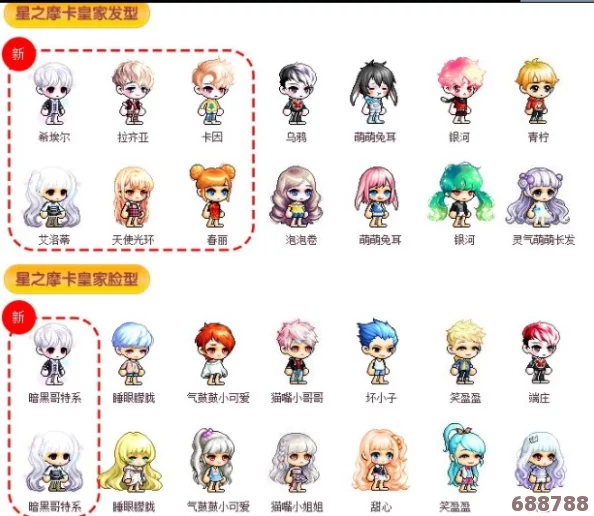 冒险岛最新潮流：皇家专属漏额发型大赏，时尚前沿一网打尽！