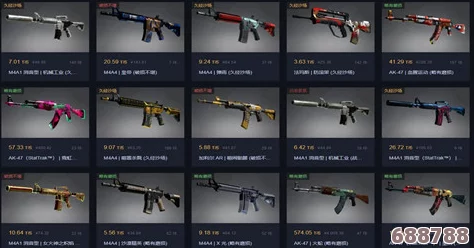 CSGO：武器磨损等级全解析，从崭新出厂到战痕累累！