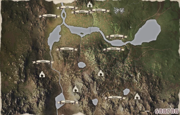 中世纪王朝U型河道地图：全矿洞位置详尽指南，探险寻宝不迷路！
