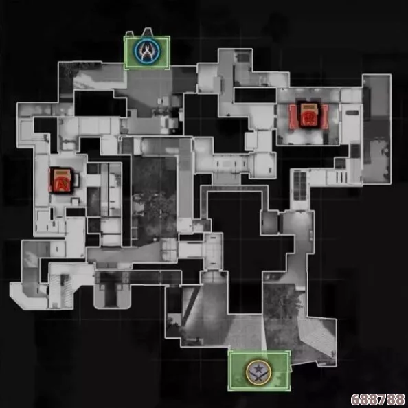 CSGO高手必知：深度经典地图隐藏点位与战术要地！